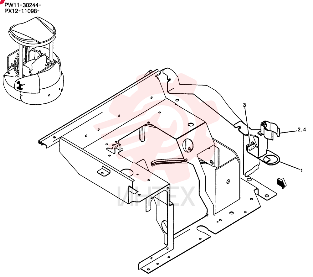 HOLDER ASSY PW21C01778F1