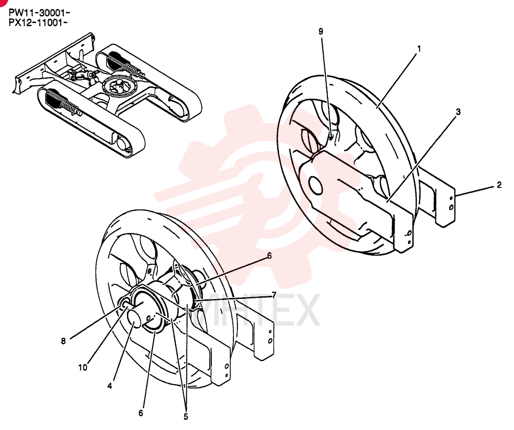 IDLER PX52D00021F1