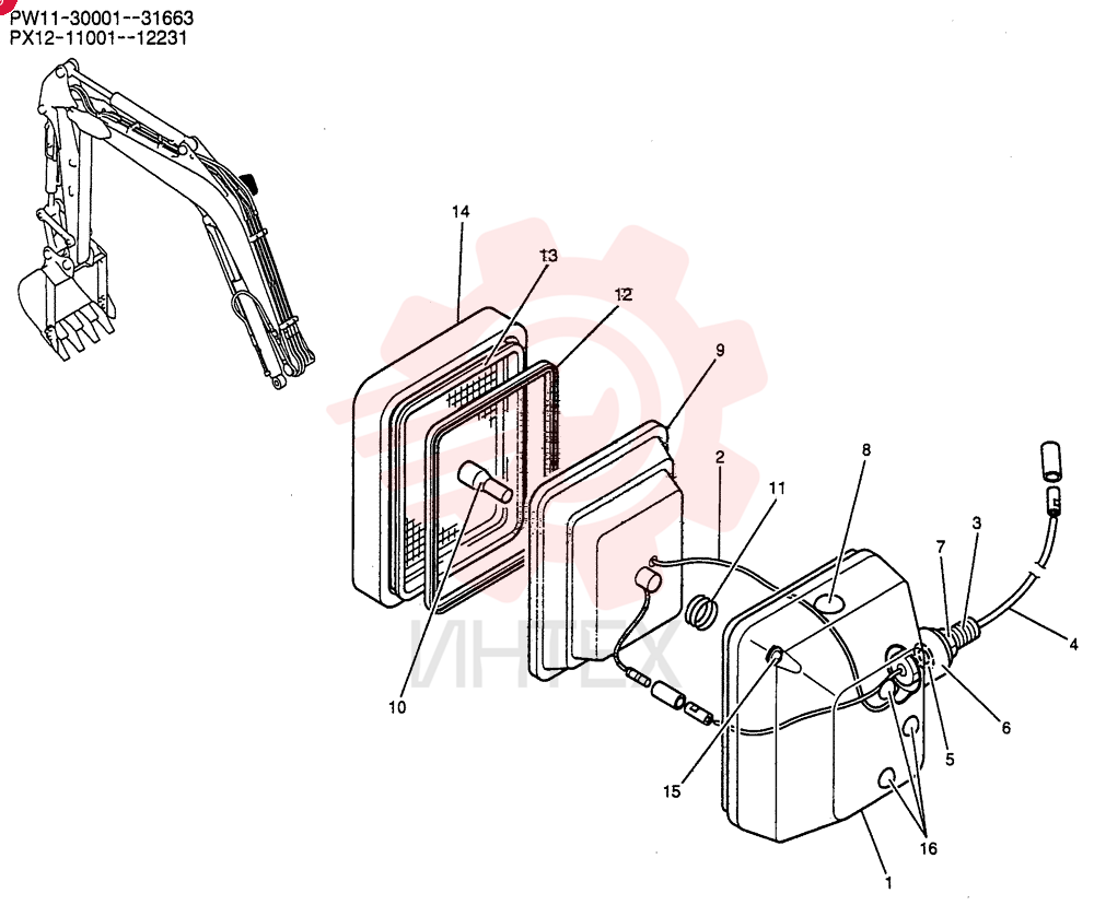 LIGHT ASSY. PM80S00007F1