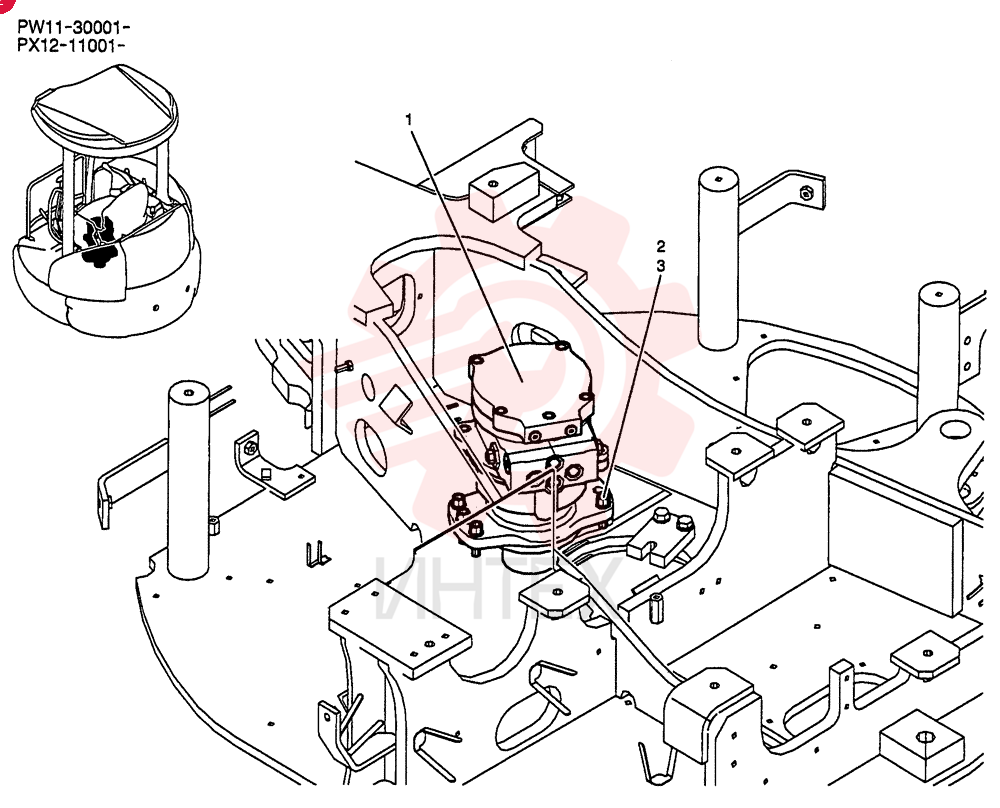 MOTOR INSTALLING PW32W00005F1
