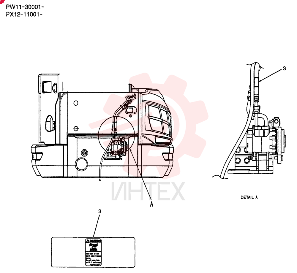 NAME PLATE INSTAL PW22T00170F2