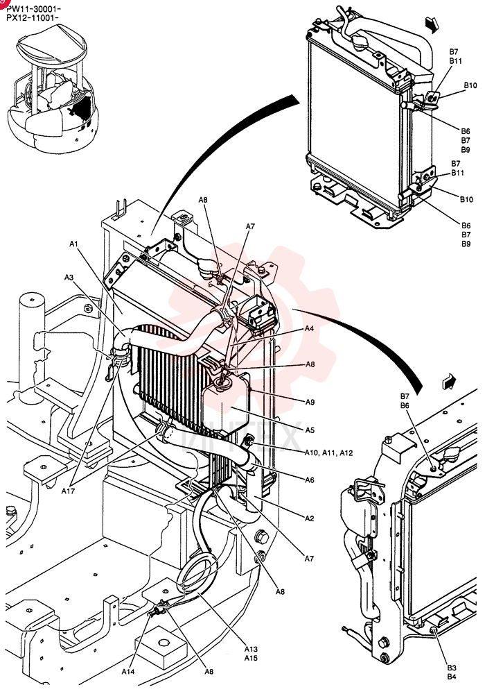 RADIATOR GROUP PW05P00026F1