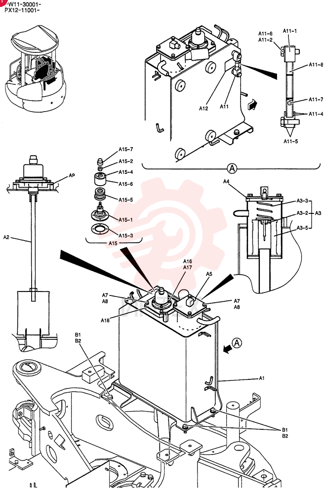 TANK PW33H00045F1