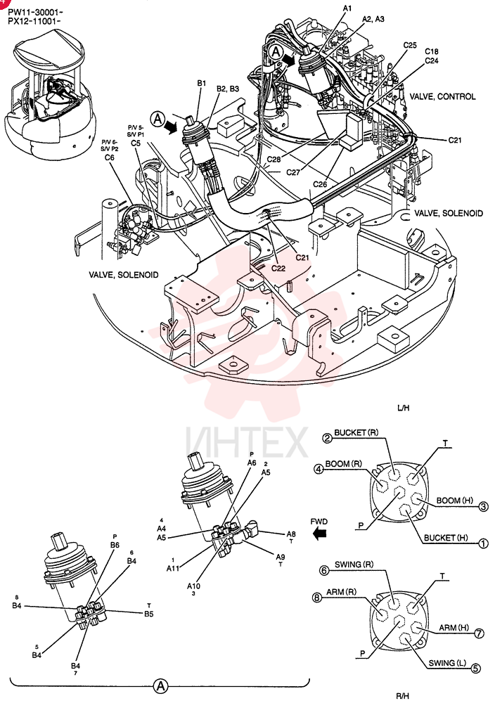 VALVE INSTAL (RIGHT SIDE STD) PW64H00037F1