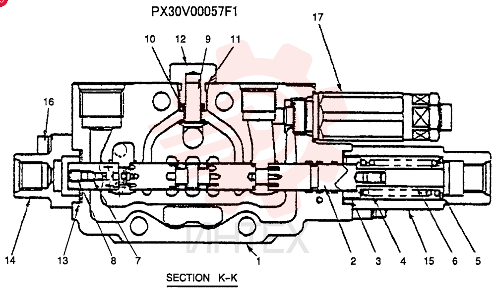 VALVE SECTION PX30V00057F1