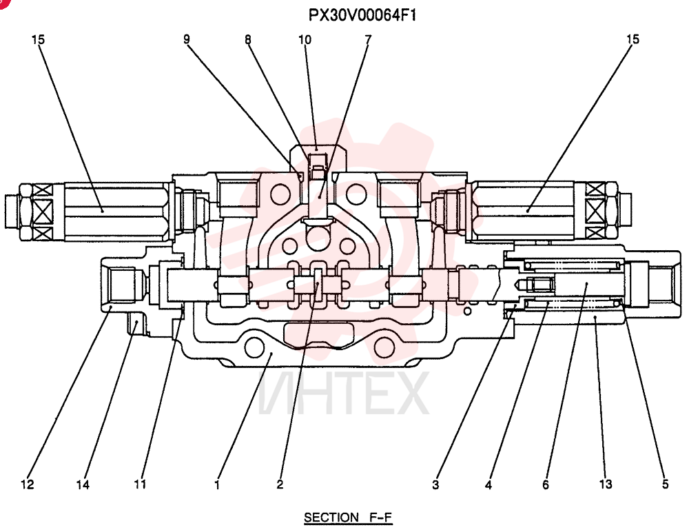 VALVE SECTION PX30V00064F1