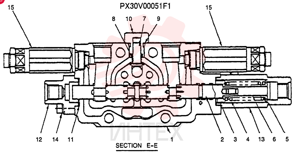 VALVE SECTION PX30V00051F1