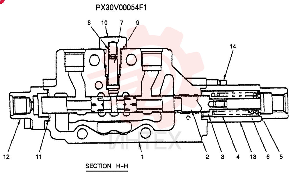 VALVE SECTION PX30V00054F1