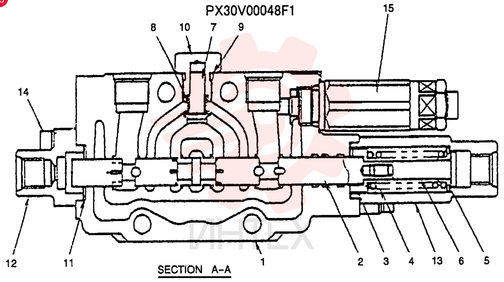 VALVE SECTION PX30V00048F1