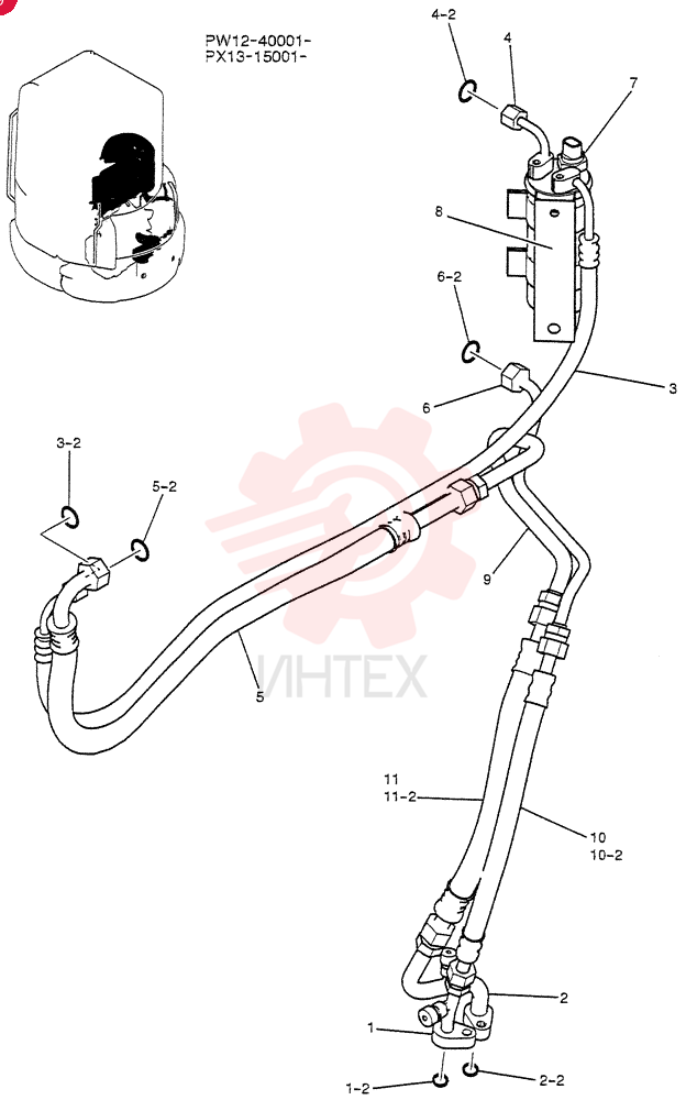 A/C HOSE PW20M01198F1