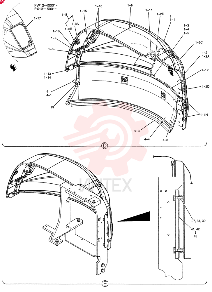 COVER ASSY PW21C00027F1 (1)