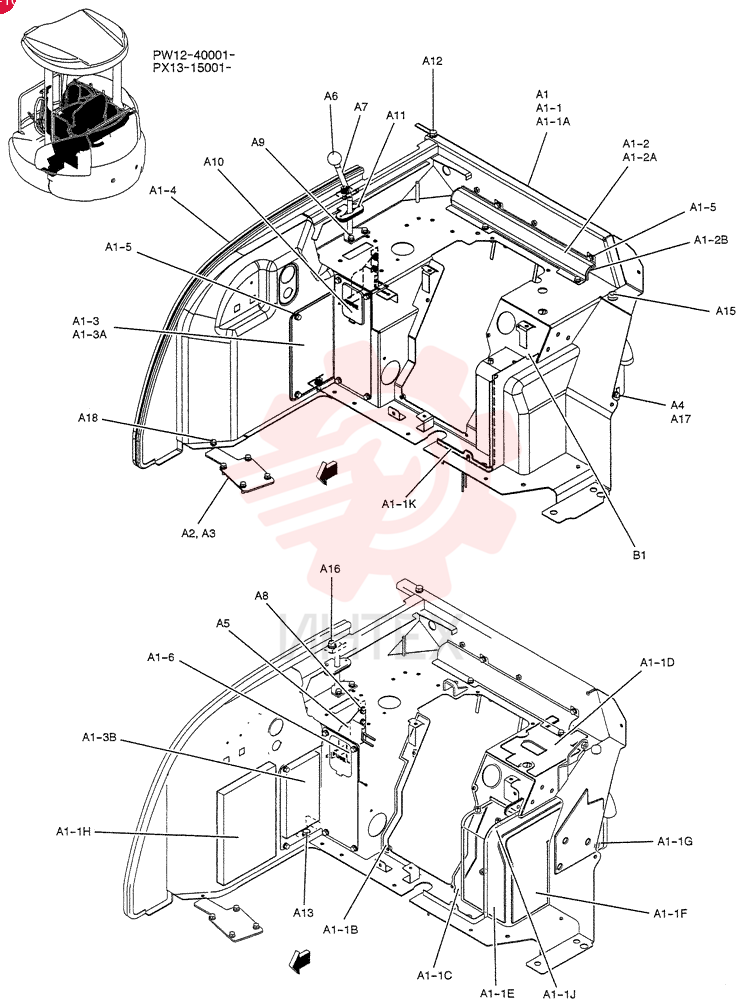 Operators PW10M00013F1