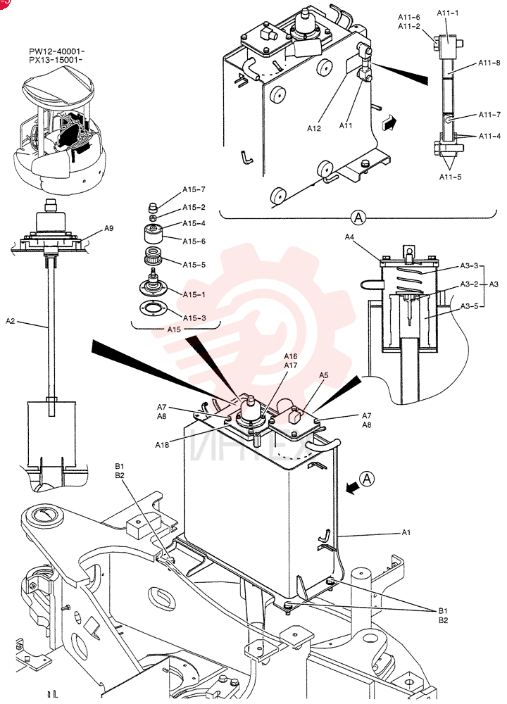 TANK PW33H00043P2