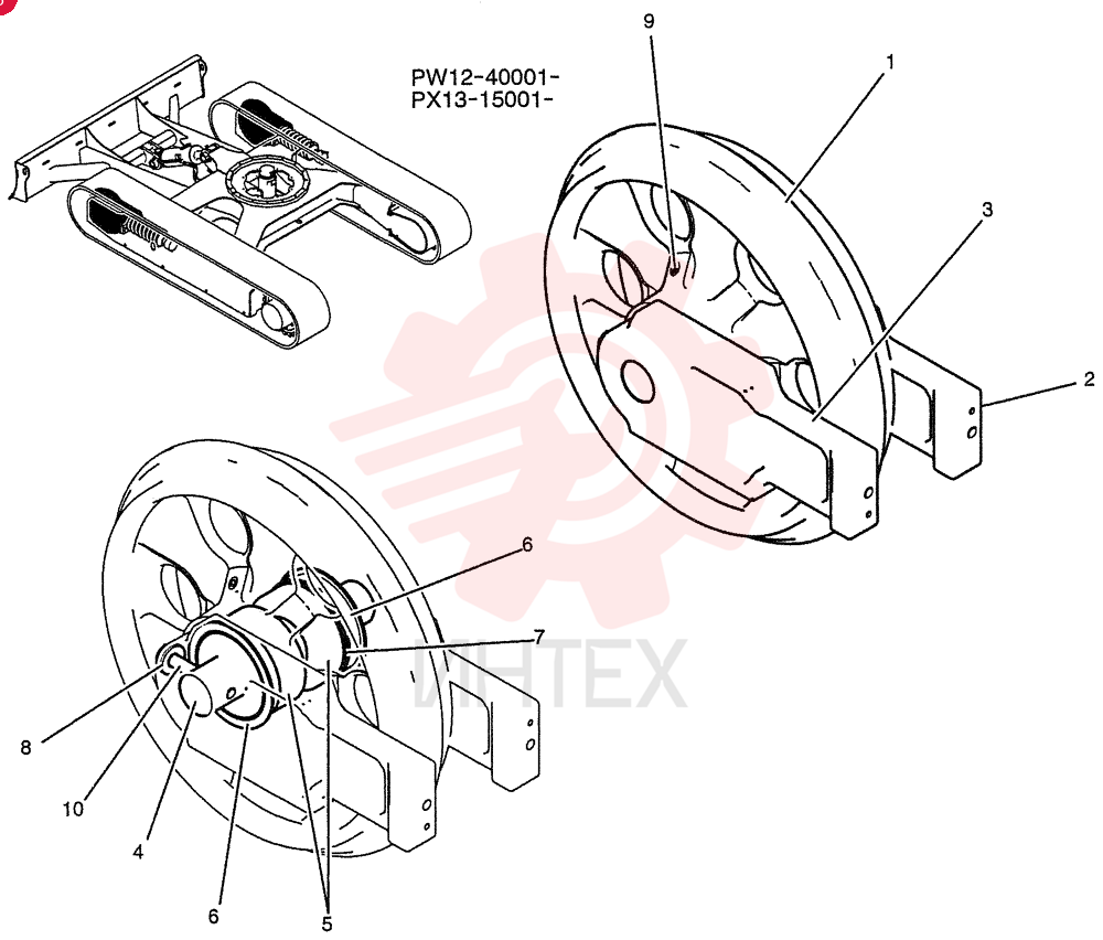 IDLER PX52D00022P1