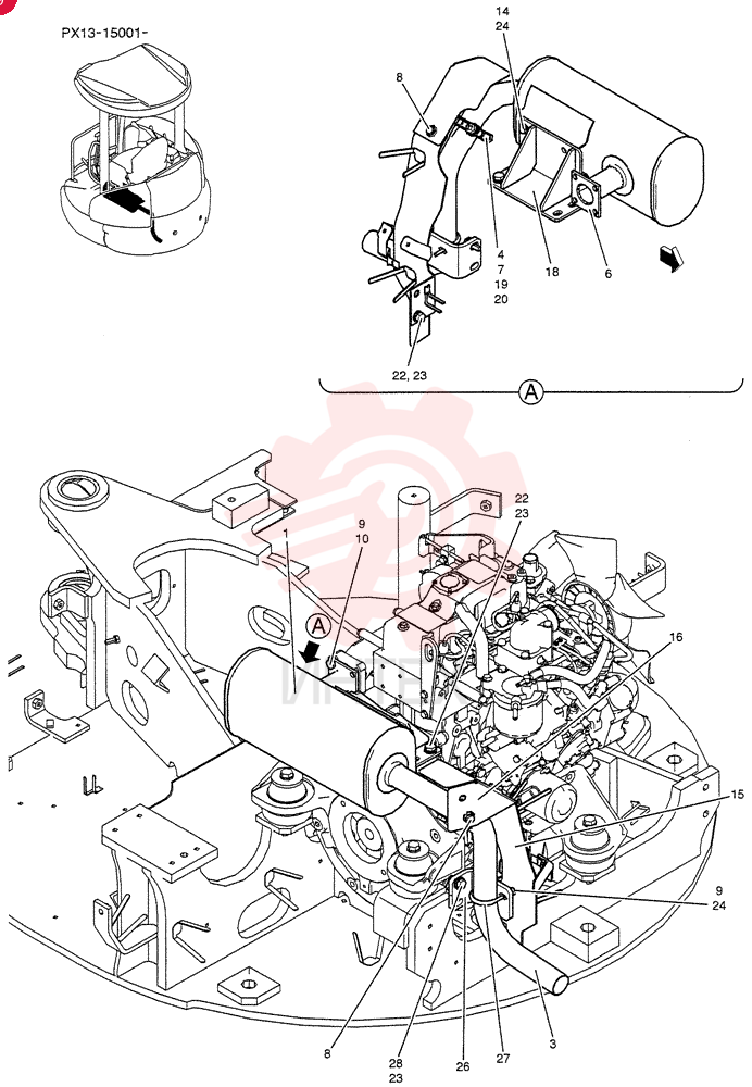 MUFFLER PW12P00014P1