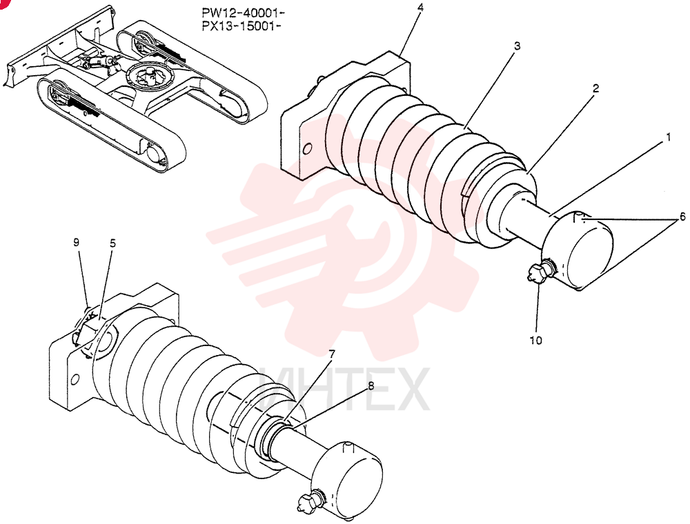 PISTON PX01V01008P1