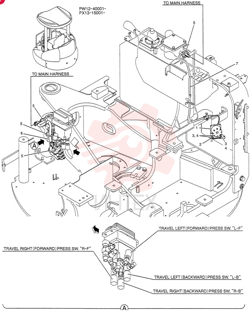 REVERSE ALARM,DC12V, 0.3 Amp
