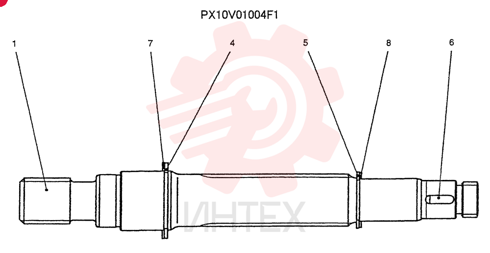 SHAFT PX10V01004S001