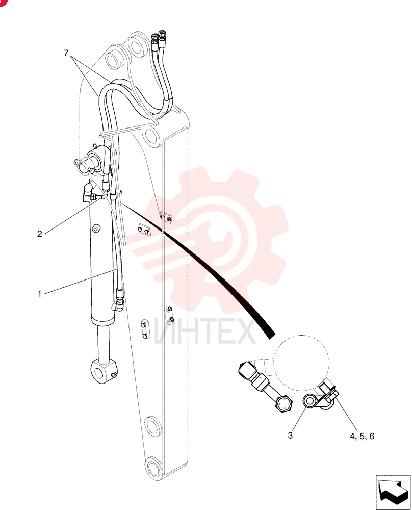 HOSE PM42H01144DT