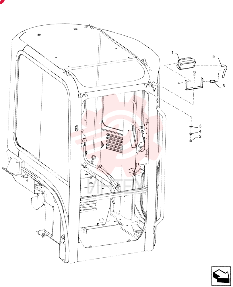 LIGHT ASSY. PW80S00003F1