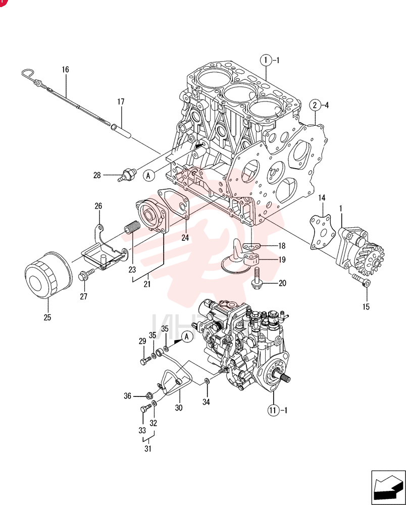 LUBE PUMP VV12900132001