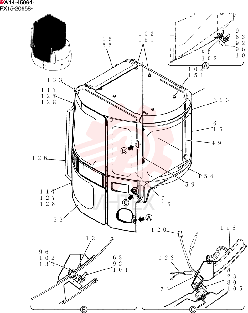 Cab Assy PW02C00056F1
