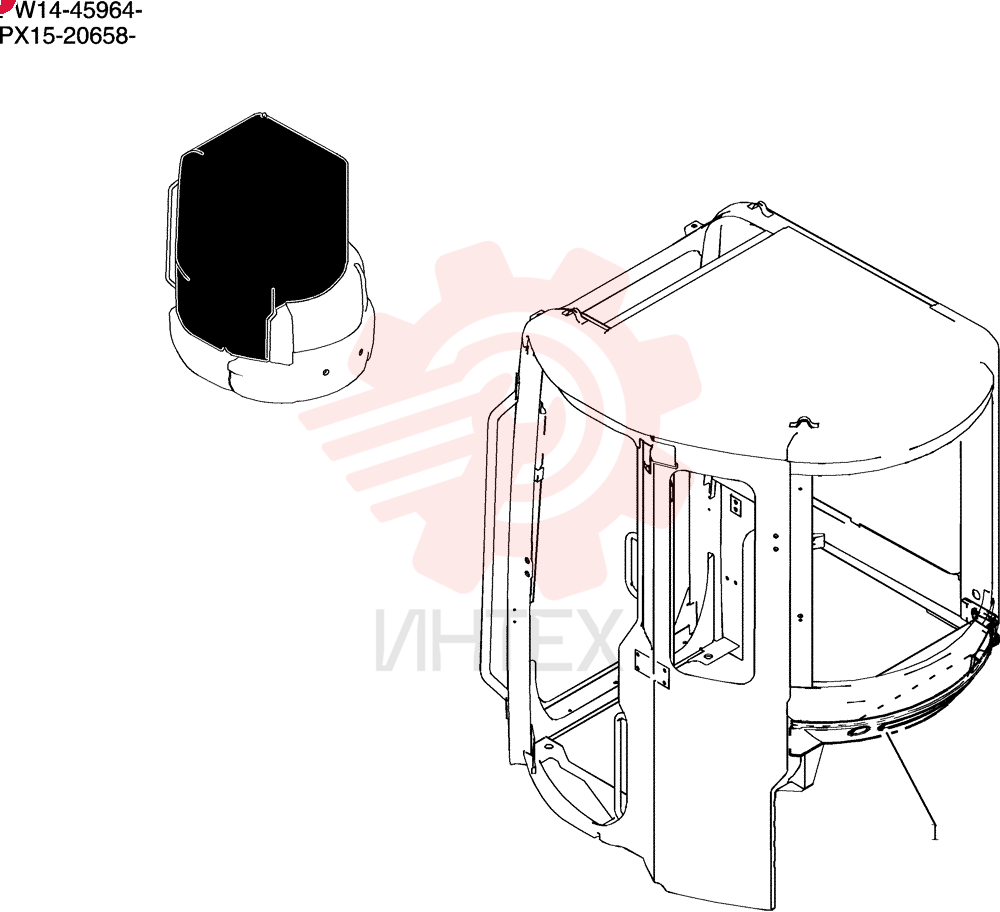 Cab Instal PW02C00041F1