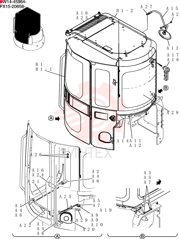 Cab Instal PW02C00073F1