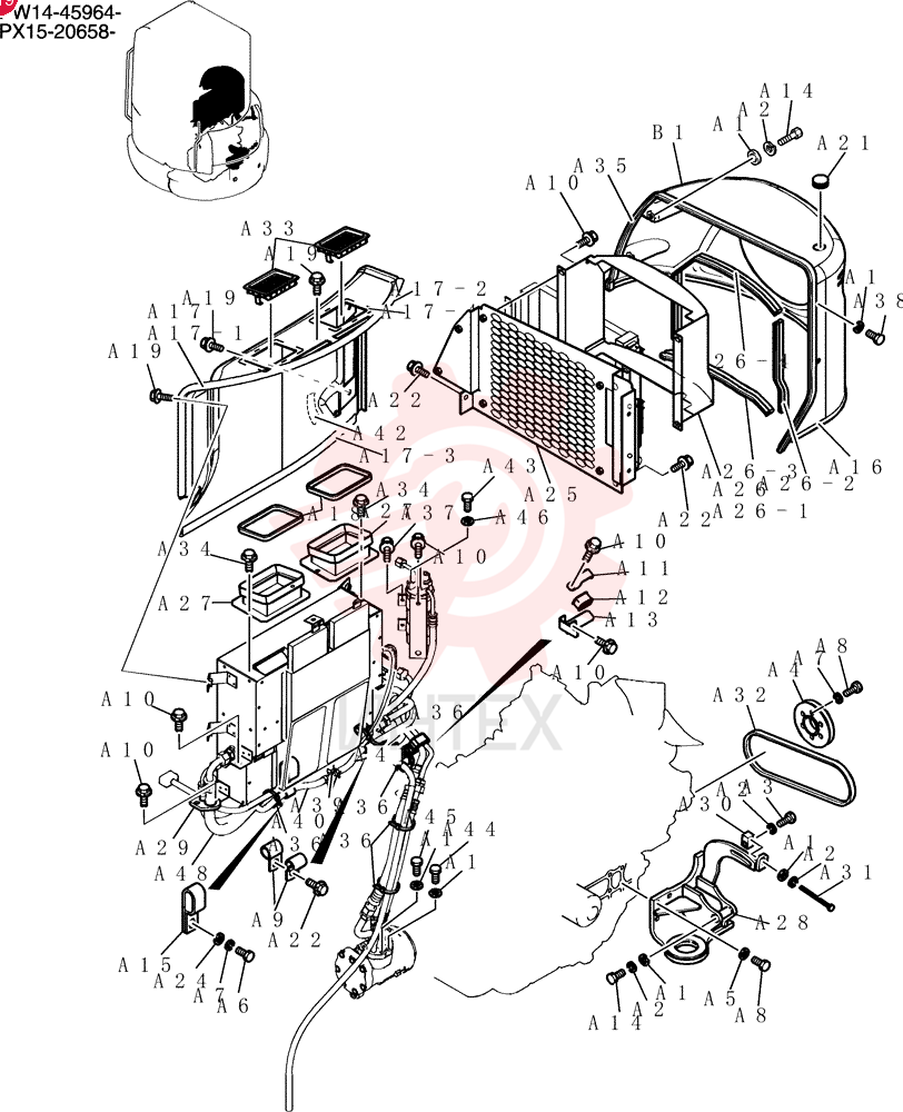 COOLER ASSY. PW20M00028F1
