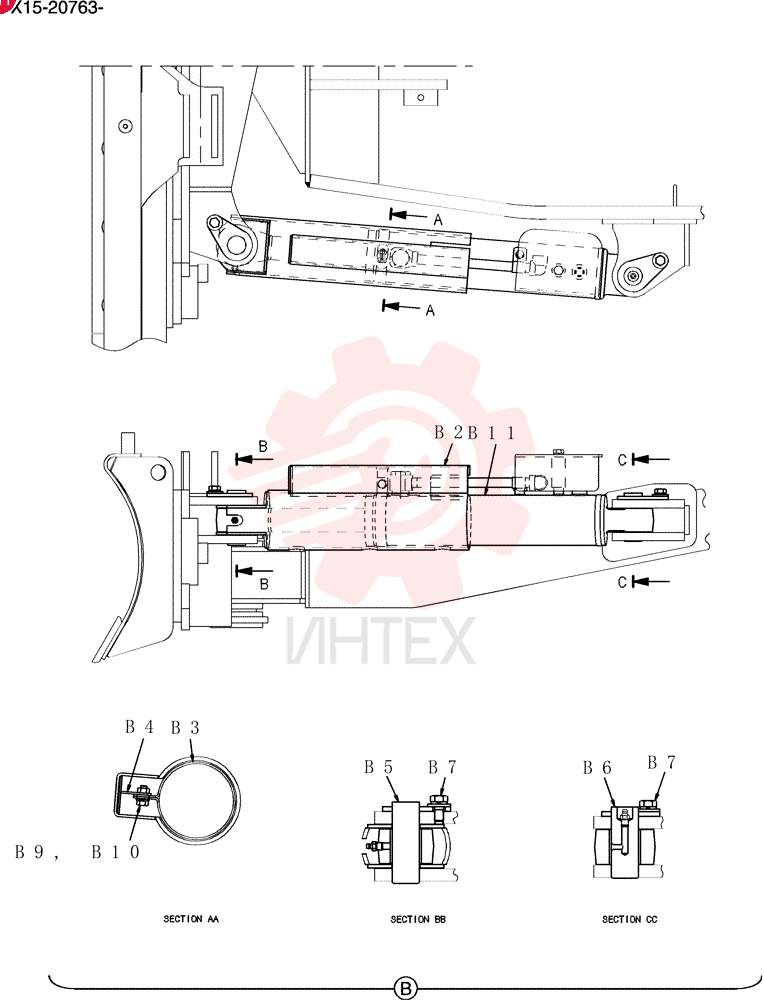 Dozer Assy PX51B00090F1 (2)