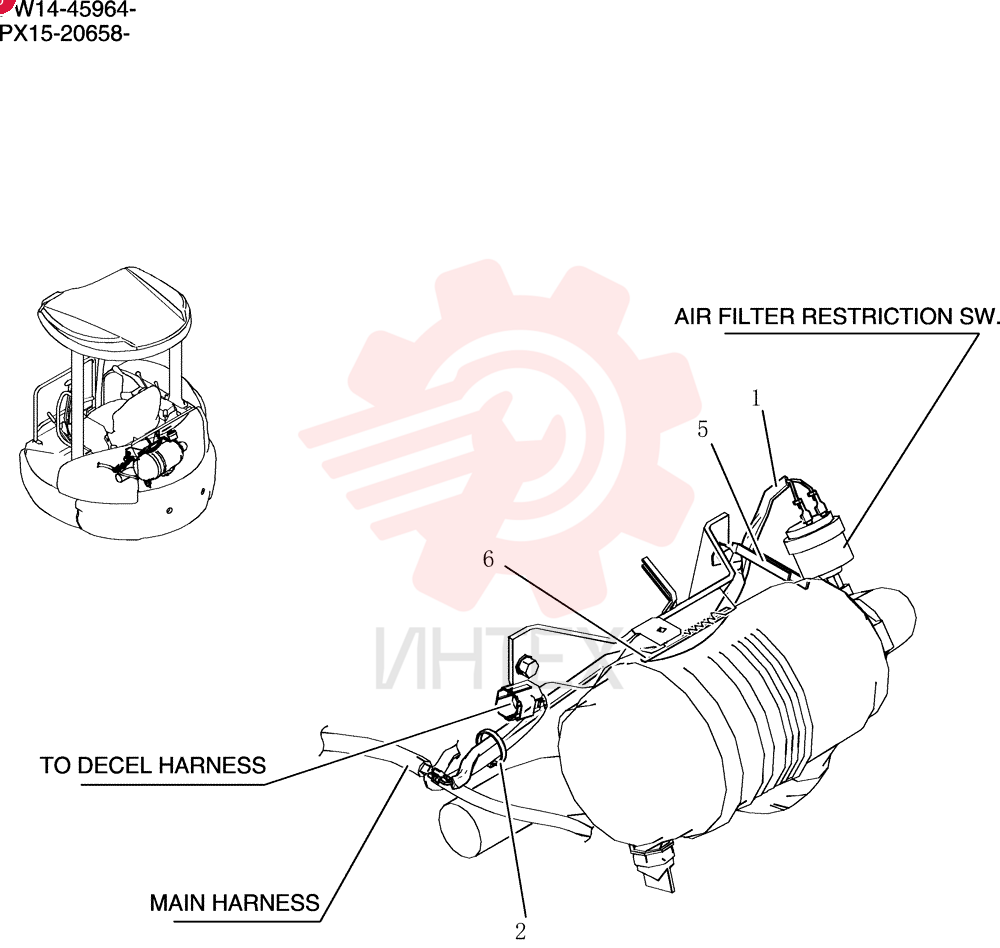 HARNESS PW11E00013F1