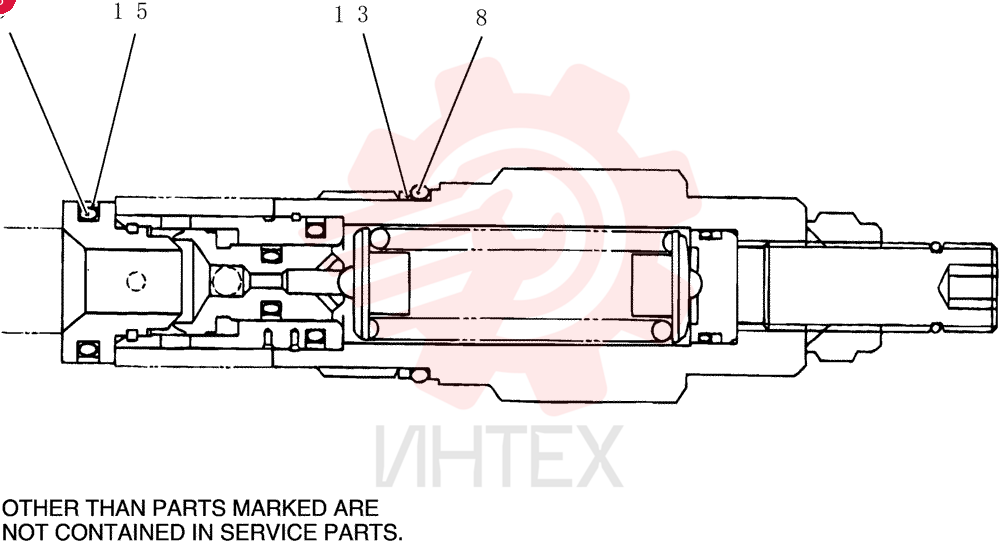 HYDRAULIC VALVE YR22V00001F1