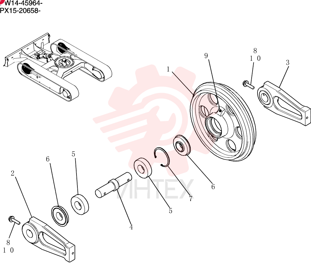 IDLER PX52D00034F1