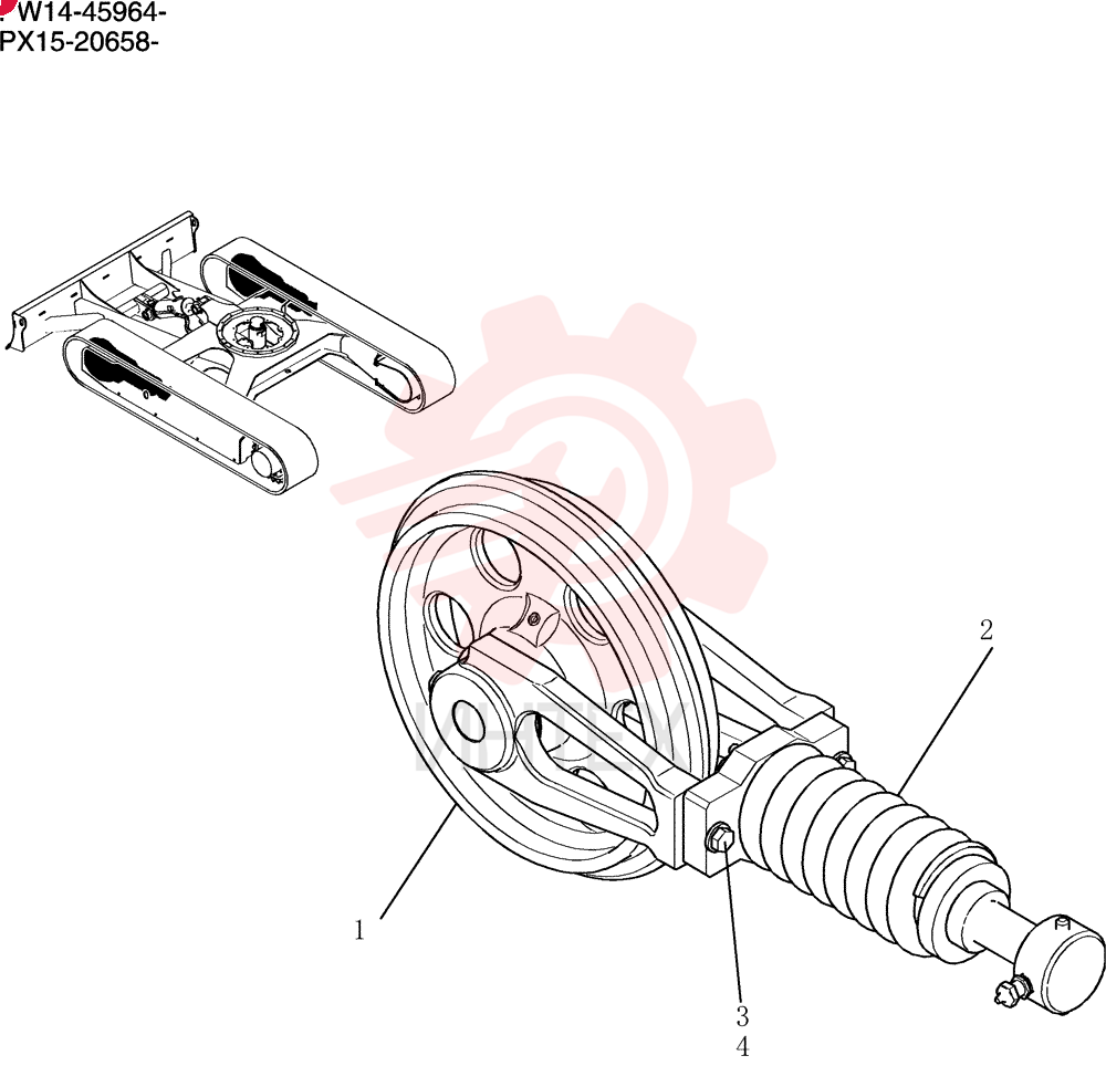 IDLER PX52D00033F1