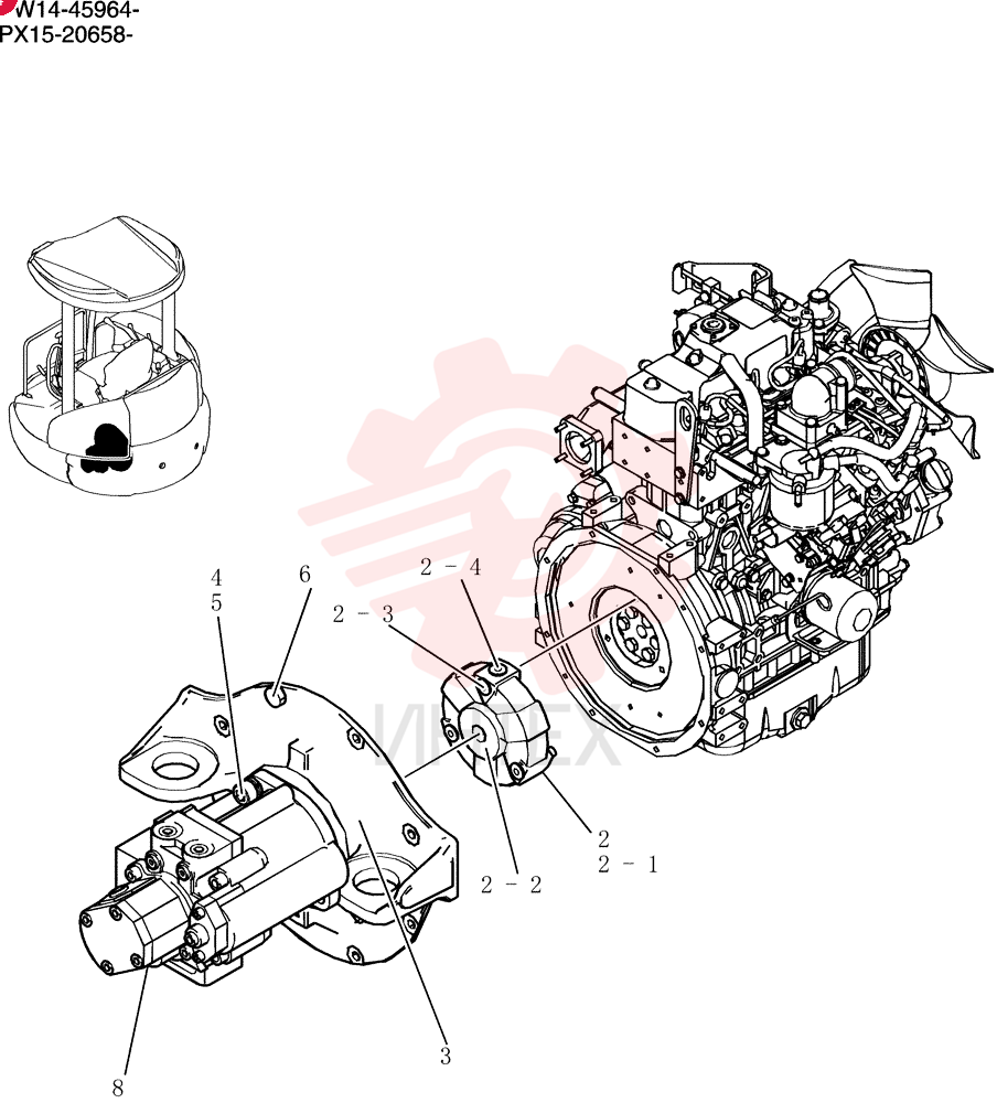 Power Take-off Assy PW30P00006F1