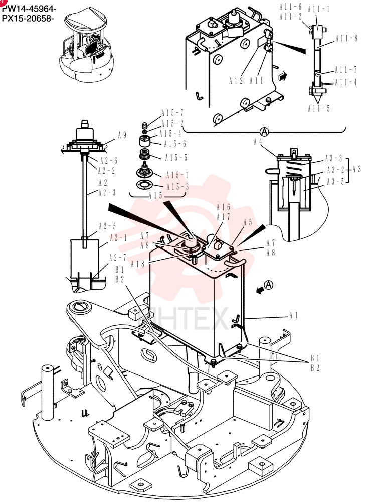 Tank Assy, Hyd PW33H00050F1