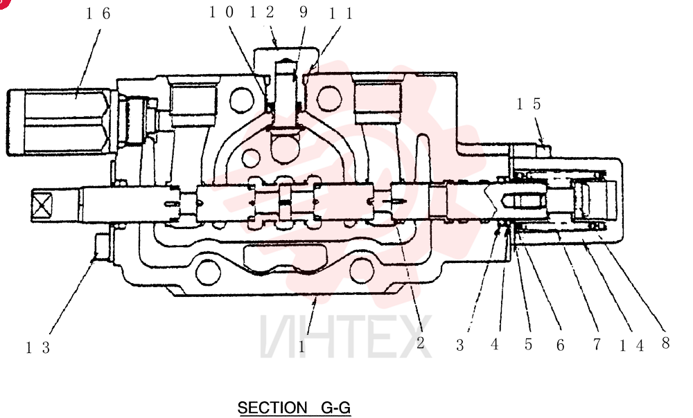 VALVE SECTION PX30V00053F1