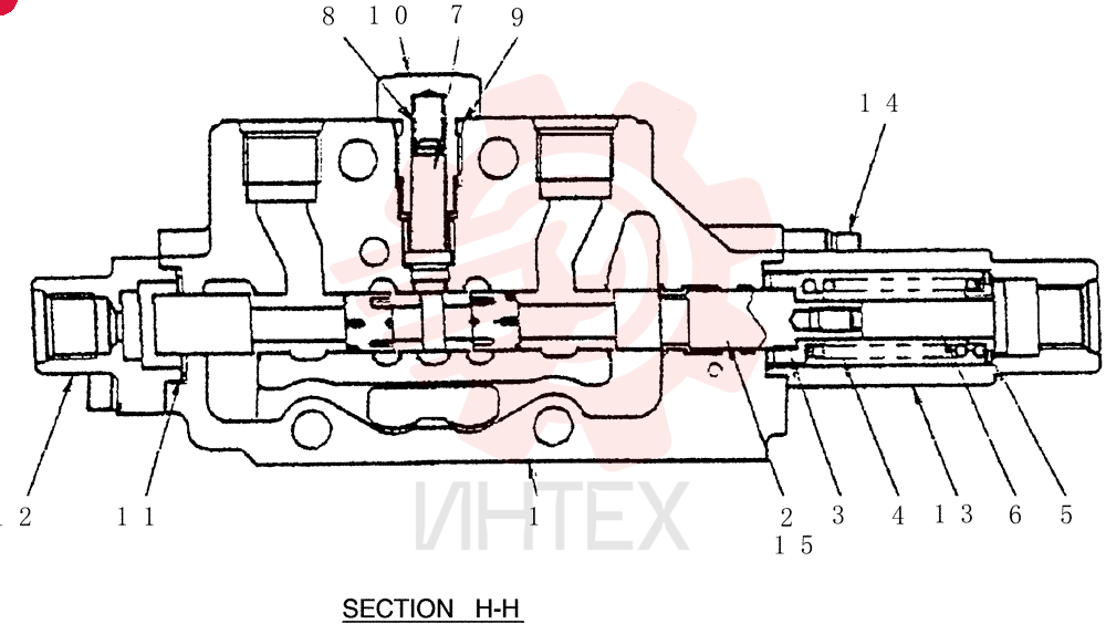 VALVE SECTION PX30V00054F1
