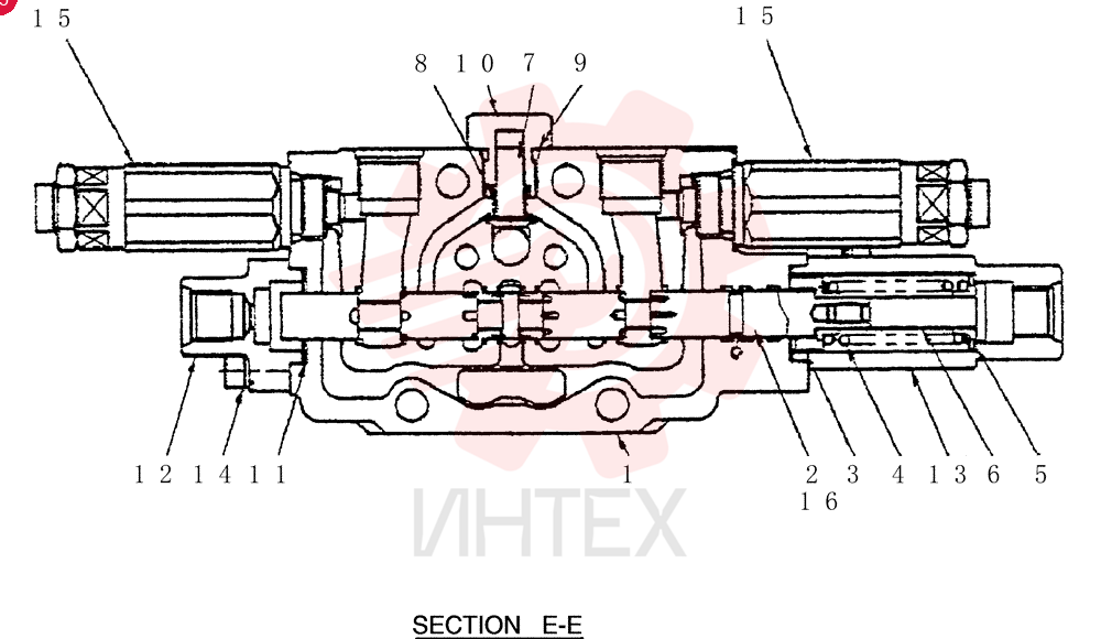 VALVE SECTION PX30V00051F1