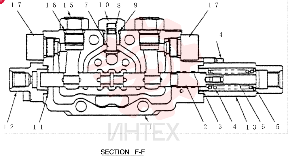 VALVE SECTION PX30V00052F1