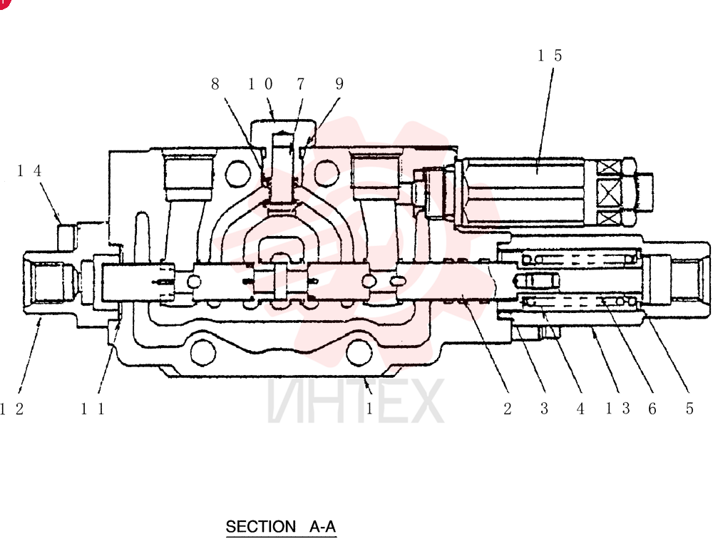 VALVE SECTION PX30V00048F1