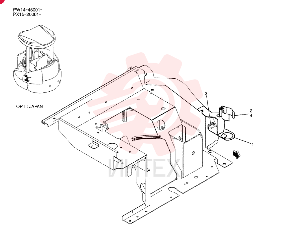 BRACKET PW21C01743P2