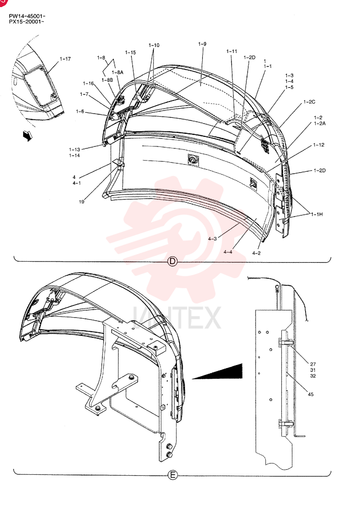 COVER ASSY PW21C00027F1 (1)