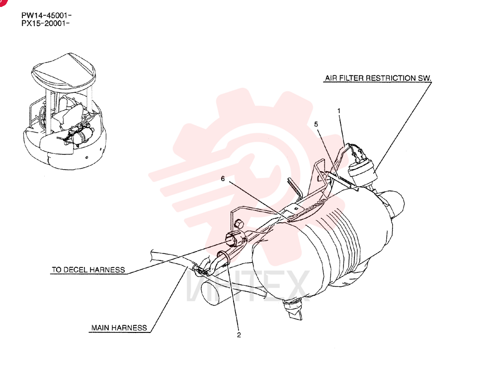 HARNESS PW11E00013F1