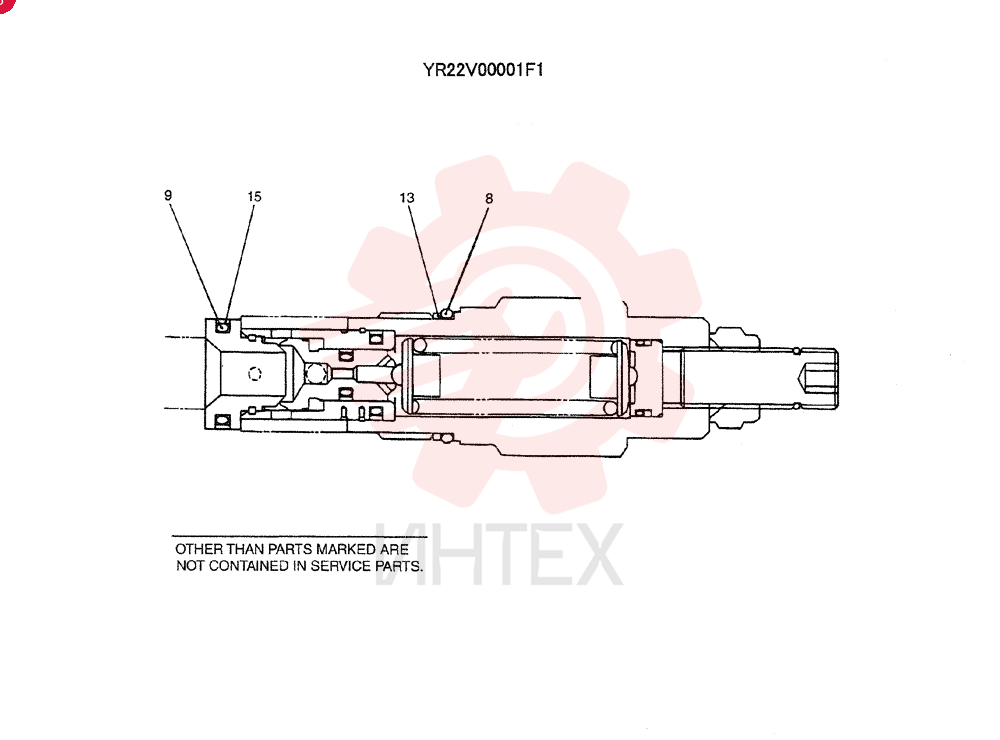 HYDRAULIC VALVE YR22V00001F1