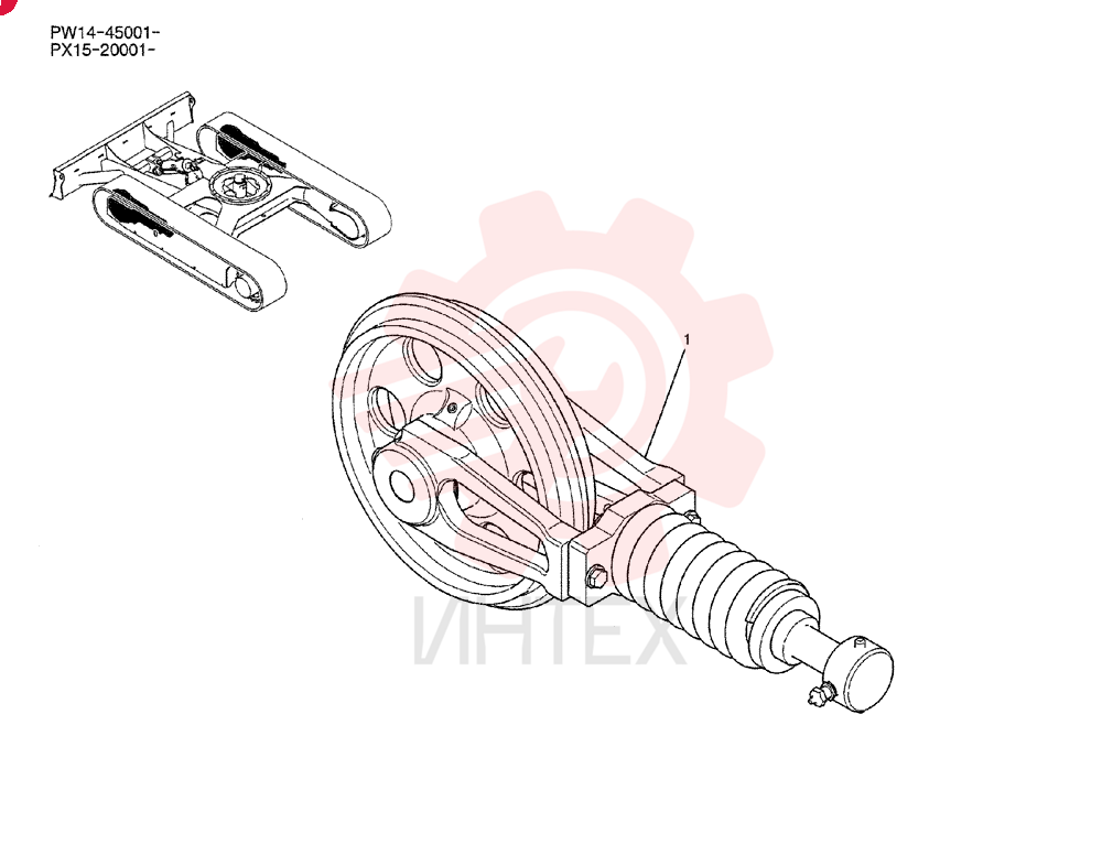 IDLER PX52D00033F1 (2)