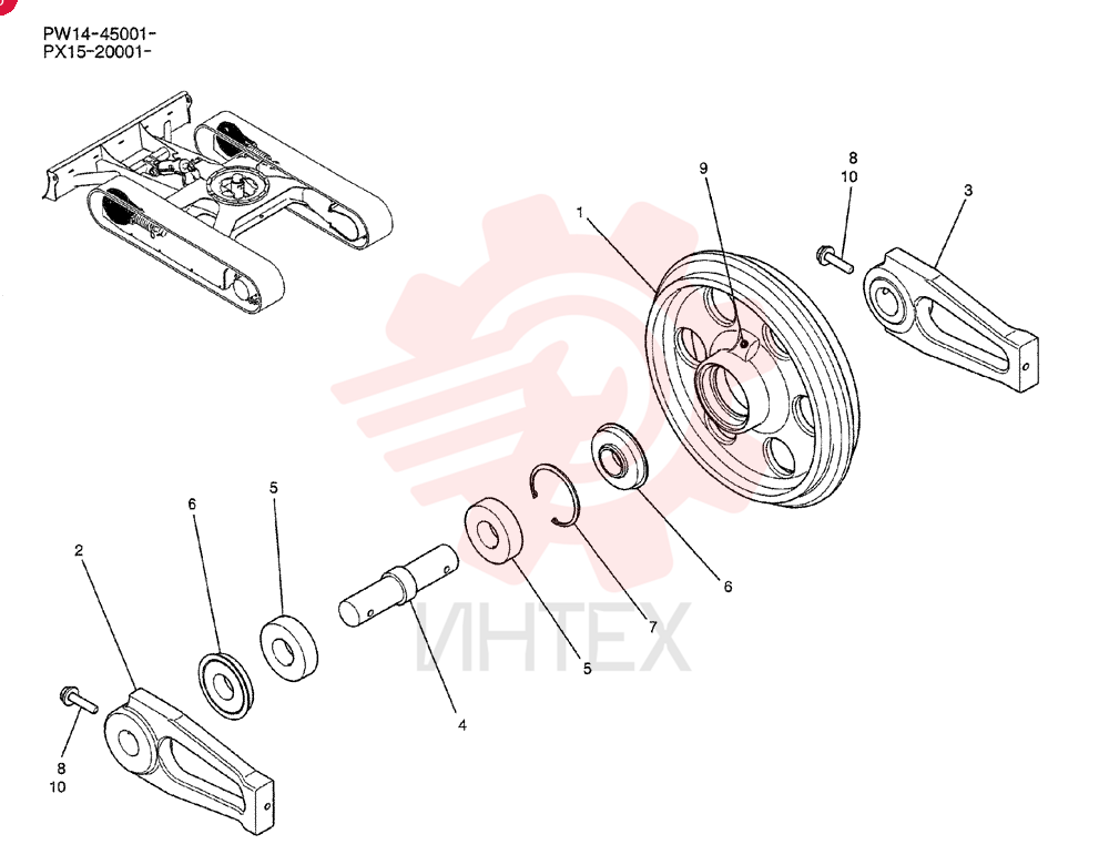 IDLER PX52D00034F1