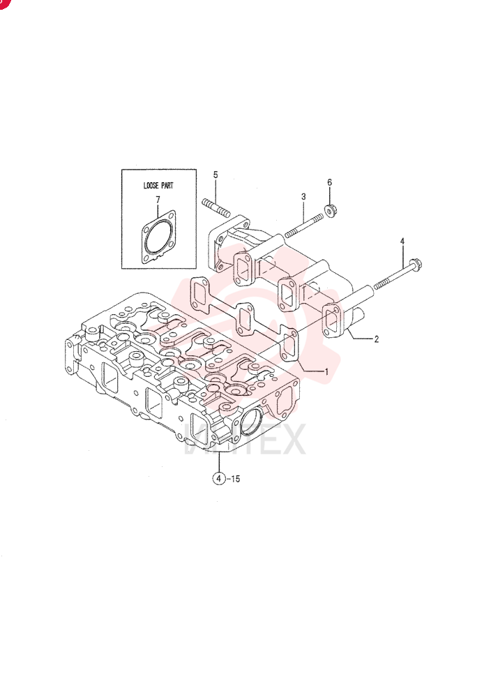 MANIFOLD GASKET VV12915013110