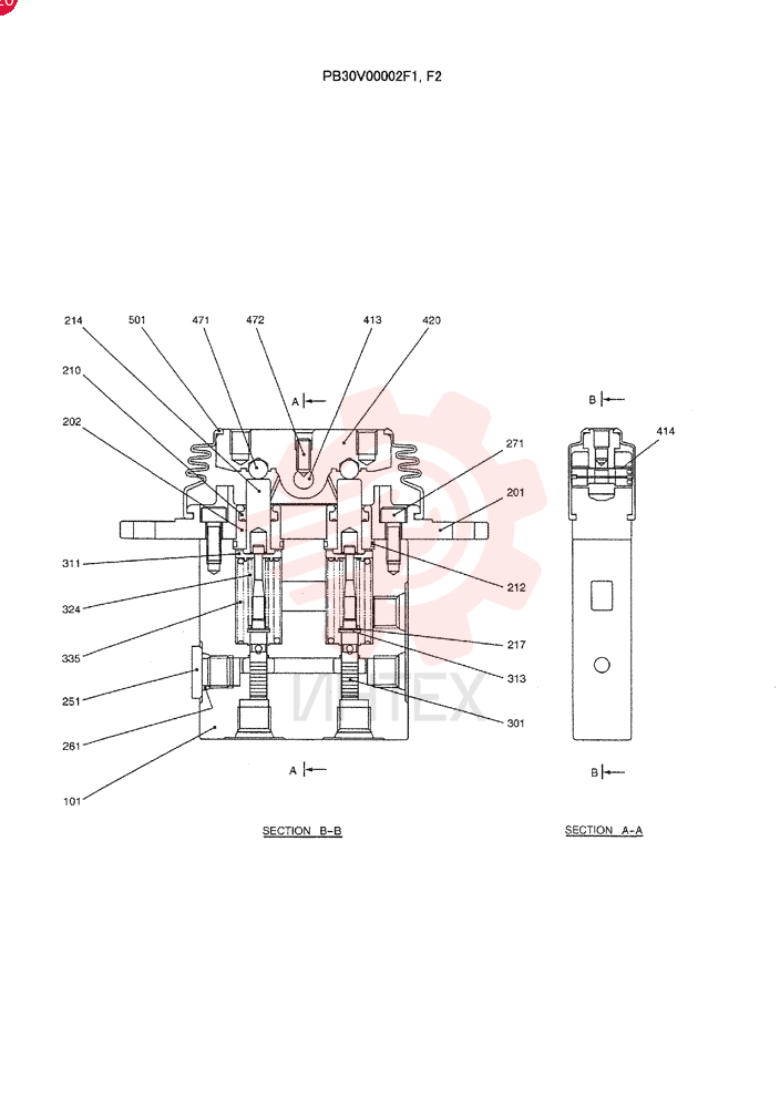 PILOT VALVE PB30V00002F1