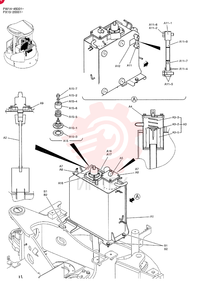 TANK PW33H00043P2